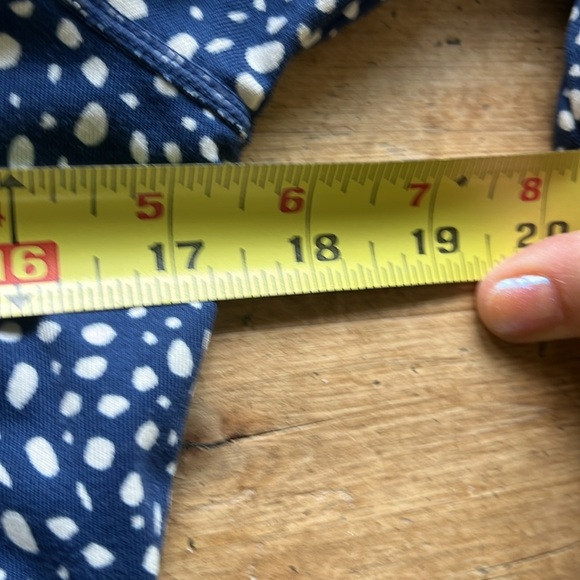 Title Nine Sayonara Cafe Buttah Dress Medium Navy - Picture 5 of 11